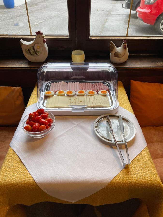 Goldener Adler Bed & Breakfast Scharnitz Ngoại thất bức ảnh